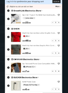 Shein New Order 17 Products